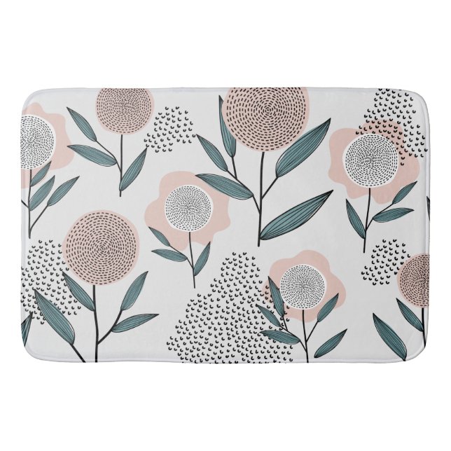 Tapis De Bain Une rose (Devant)