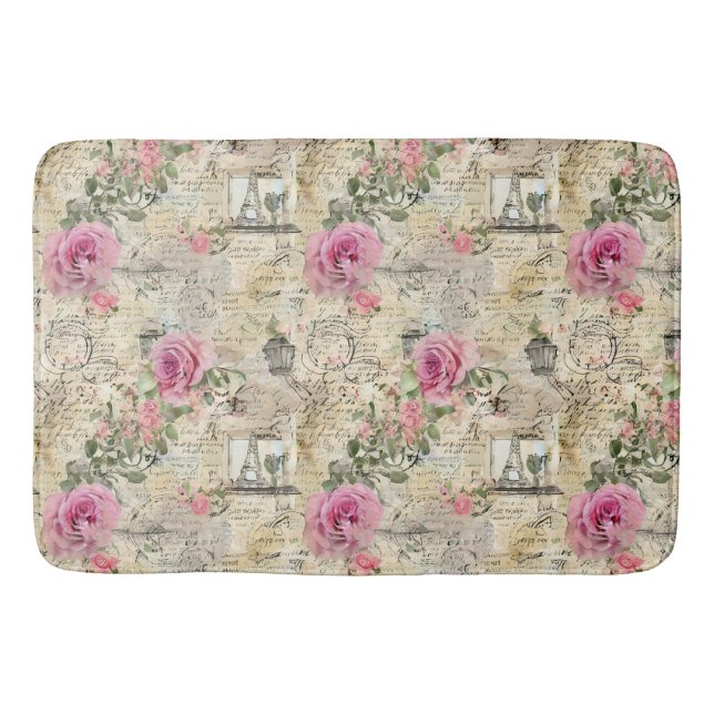 Tapis De Bain Une série de conception d'éphémères français 1 (Devant)