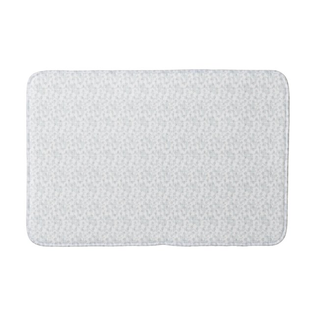 Tapis De Bain Une surface entièrement blanche et sans fonctionna (Devant)