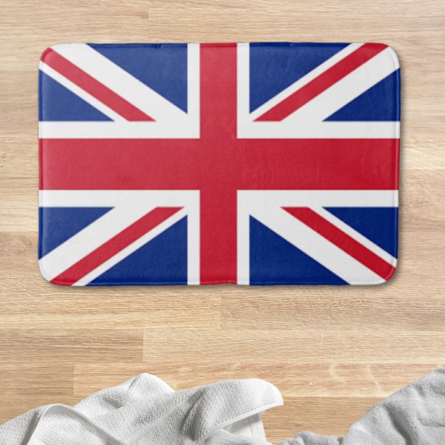 Tapis De Bain union cool moderne jack flag london mode (modern cool union jack flag london fashion bathroom mat)