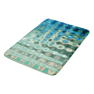 Tapis de bain urbain d'oasis par l'artiste C.L.