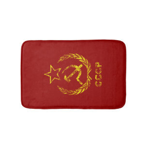 Tapis de bain utilisés par communiste de CCCP URS