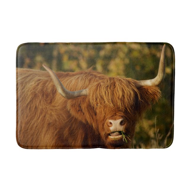 Tapis De Bain Vache écossaise des Highlands (Devant)