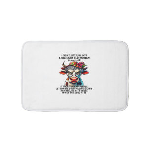 Tapis De Bain Vache Je ne me suis pas contentée de me transforme