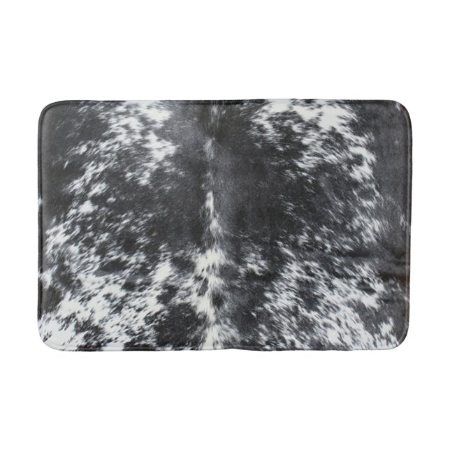 Tapis De Bain Vache noire de l'Ouest Imprimer (Devant)