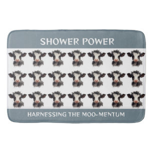 Tapis De Bain Vaches Douche Puissance : exploiter l'élan-moo