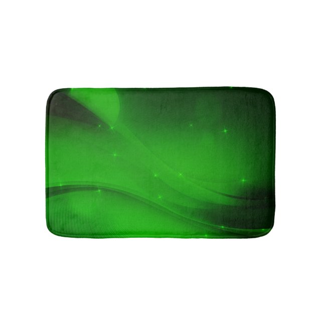Tapis De Bain Vague verte (Devant)