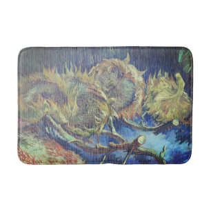 Tapis de bain Van Gogh Quatre Tournesols Fanés