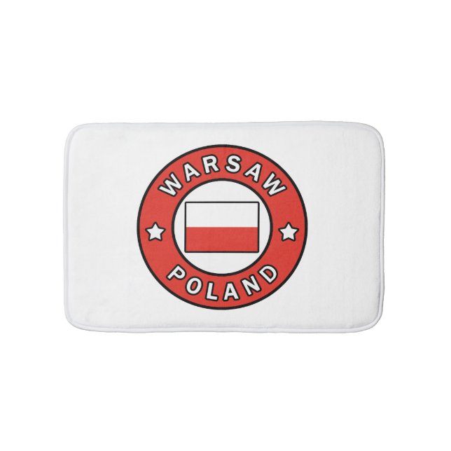 Tapis De Bain Varsovie Pologne (Devant)