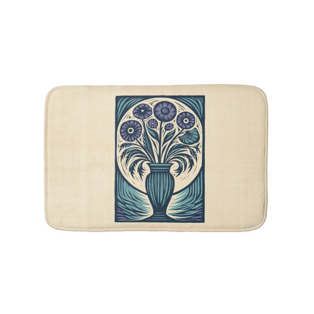 Tapis De Bain Vase trois (Devant)