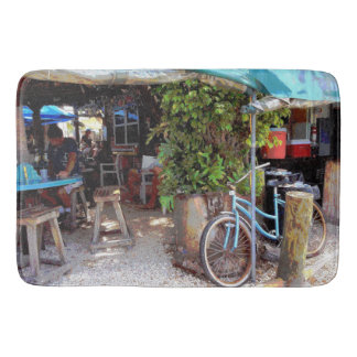 Tapis De Bain Vélo bleu