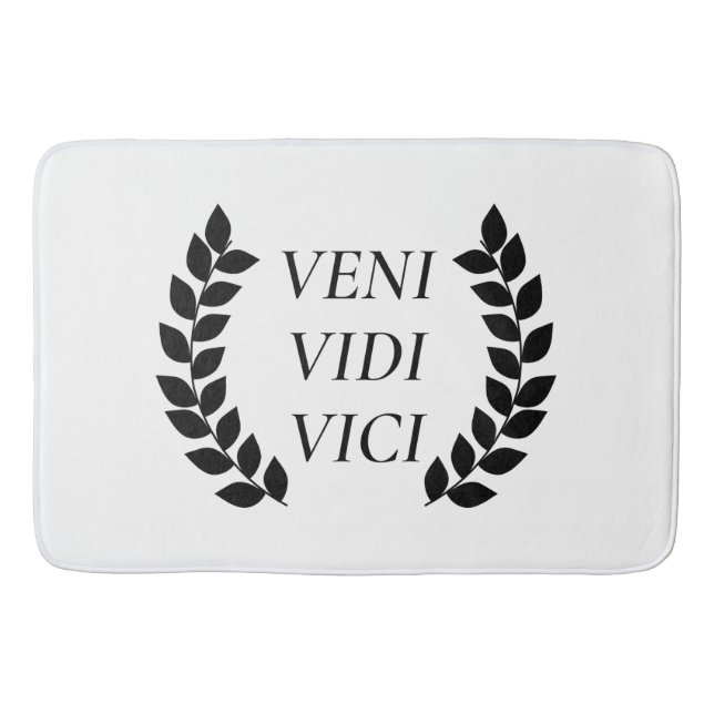Tapis De Bain Veni Vidi Vici (Devant)