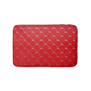 Tapis De Bain Véritable Upholsterie En Cuir : Décor Versatile