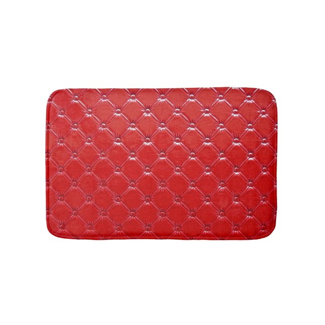 Tapis De Bain Véritable Upholsterie En Cuir : Décor Versatile (Devant)