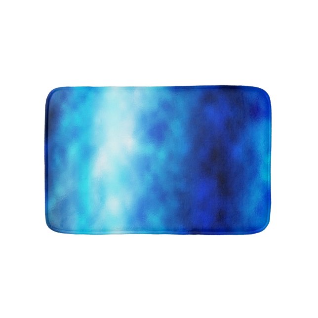 Tapis De Bain Verre bleu (Devant)