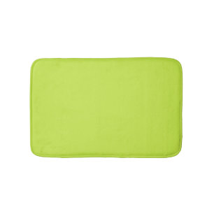 Tapis De Bain Vert chaux minimaliste solide élégant moderne chic