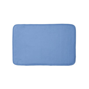 Tapis De Bain Vert cornflower minimaliste solide élégant moderne