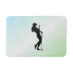 Tapis De Bain Vert de golf pour dames