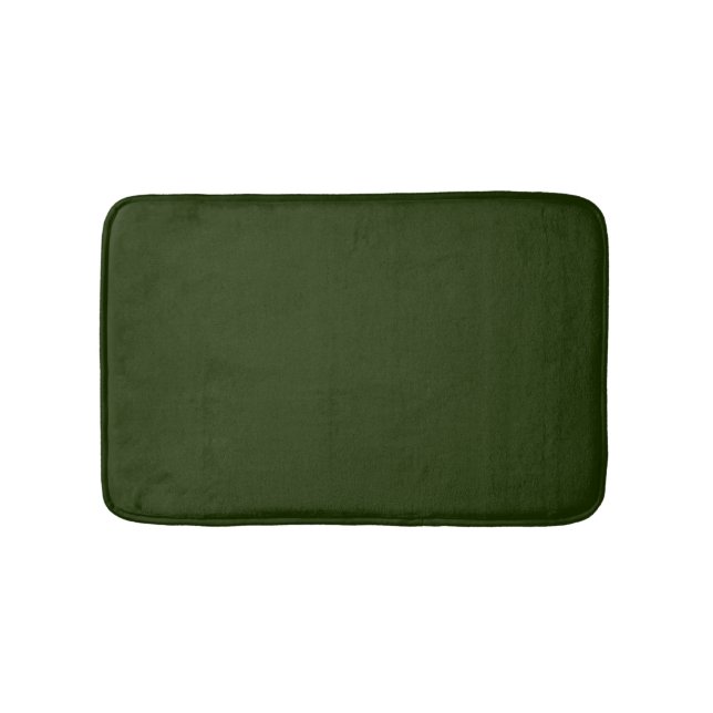 Tapis De Bain Vert Foncé (Devant)