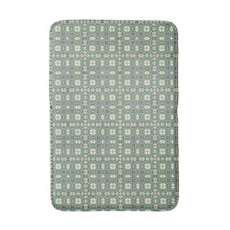 Tapis De Bain Vert & gris Moderne Motif celtique
