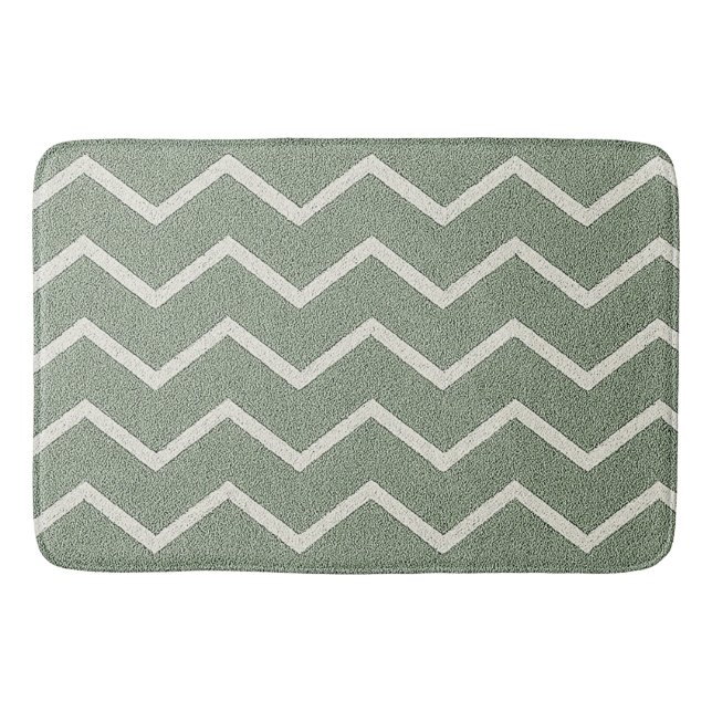 Tapis De Bain Vert sauge (Devant)