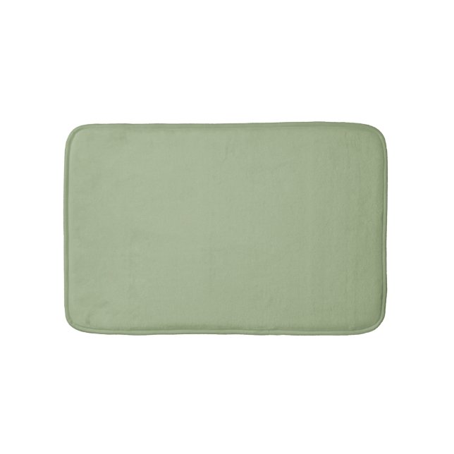Tapis De Bain vert sauge  (Devant)