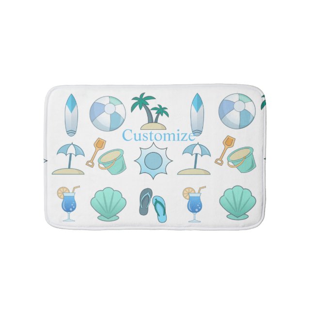 Tapis De Bain Vie sur la plage Thunder_Cove (Devant)