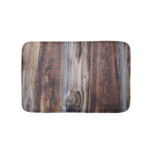Tapis De Bain Vieille texture en bois patinée de mur