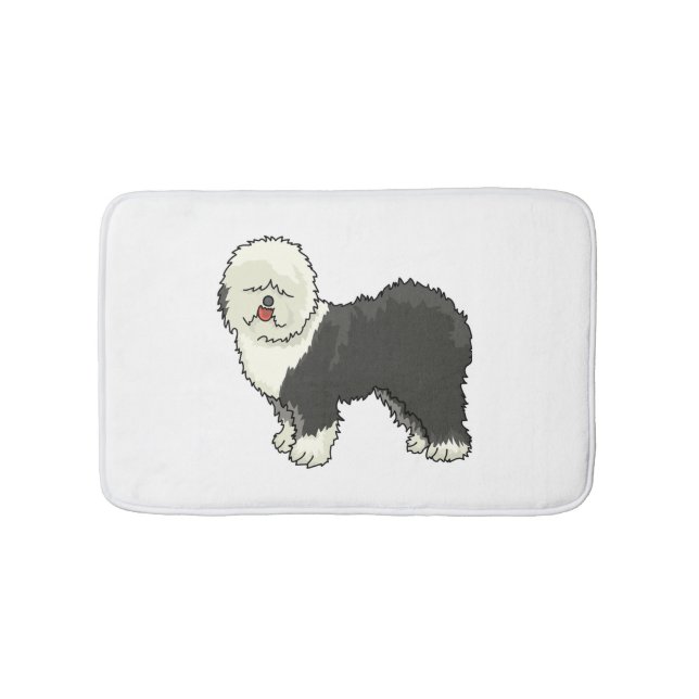 Tapis De Bain Vieux chien anglais mon ami (Devant)