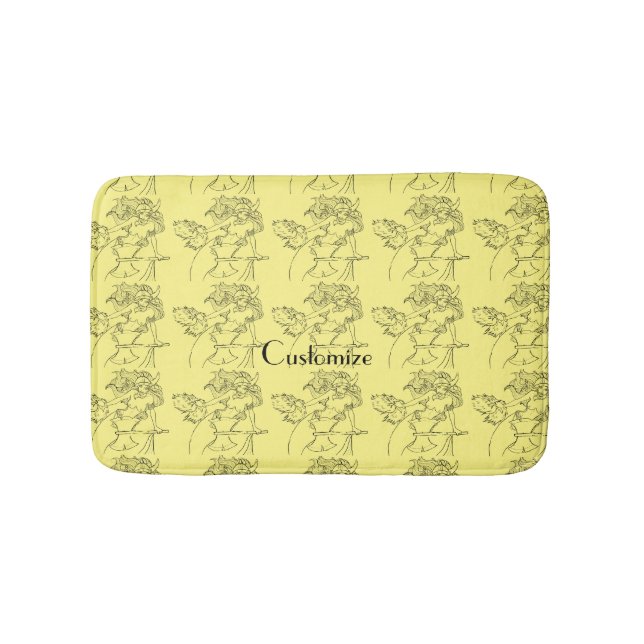 Tapis De Bain Viking Mermaid Warrior Thunder_Cove (Devant)