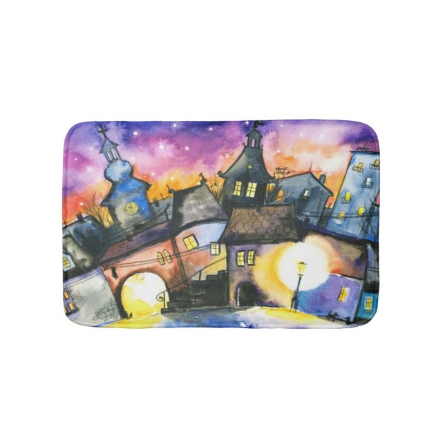 Tapis De Bain Ville (Devant)