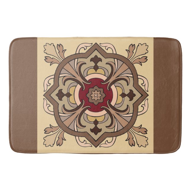 Tapis De Bain Vin de chocolat (Devant)