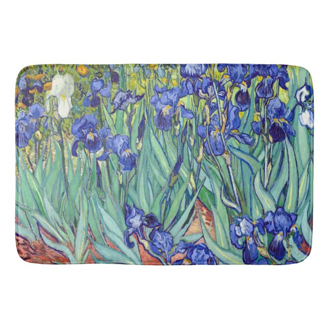 Tapis De Bain Vincent Van Gogh 1898 Irises (Devant)