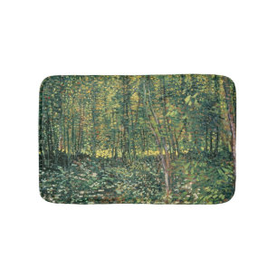 Tapis De Bain Vincent van Gogh   Arbres et sous-bois, 1887