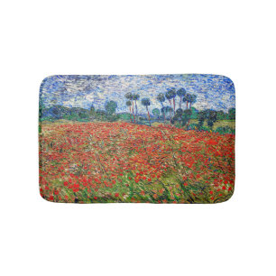 Tapis De Bain Vincent van Gogh - Champ de coquelicots