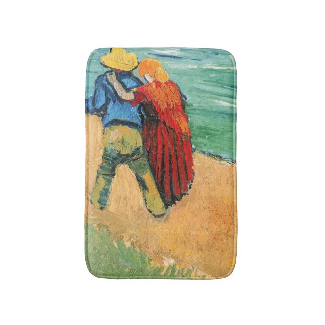 Tapis De Bain Vincent van Gogh - Deux amoureux (Devant (Vertical))