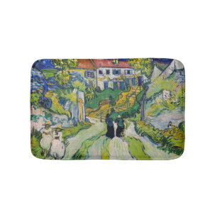 Tapis De Bain Vincent van Gogh - Escalier à Auvers