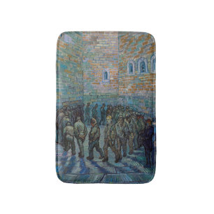Tapis De Bain Vincent van Gogh - La cour de la prison