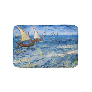 Tapis De Bain Vincent van Gogh - Marine près de Saintes-Maries
