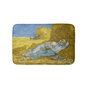 Tapis De Bain Vincent Van Gogh - Midi, repos du travail / La Sie