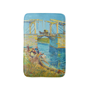 Tapis De Bain Vincent van Gogh - Pont de Langlois à Arles #1