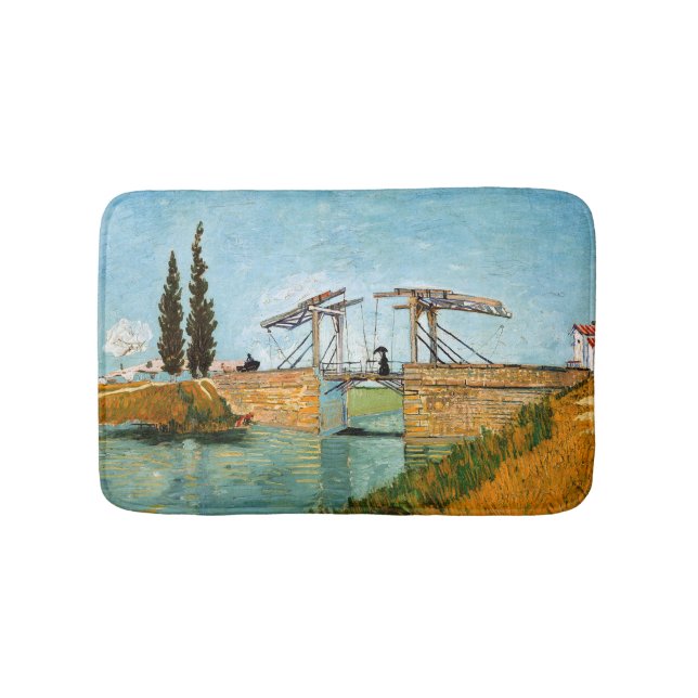 Tapis De Bain Vincent van Gogh - Pont Langlois à Arles #3 (Devant)