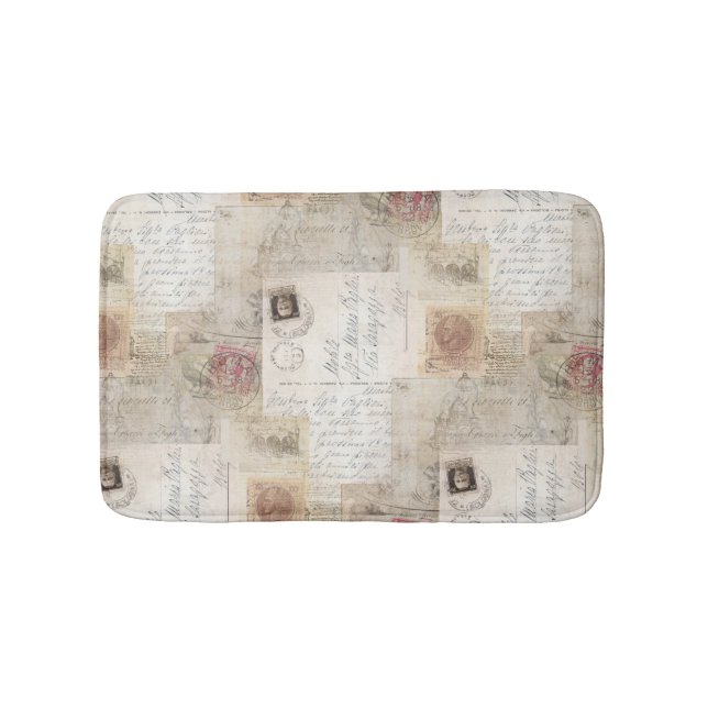 Tapis de bain vintage de Rome d'Italien (Devant)
