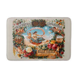 Tapis De Bain Vintage époque victorienne Publicité de parfums fr