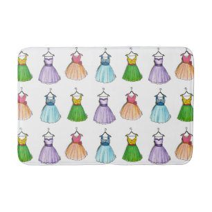 Tapis De Bain Vintage les années 50 Prom Party robes Retro Fashi