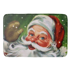 Tapis De Bain Vintage Santa Face 1