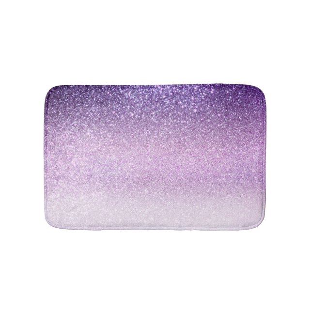 Tapis De Bain Violet Lilac Pastel Purple ombre (Devant)