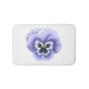 Tapis De Bain Visage de Pansy pourpre