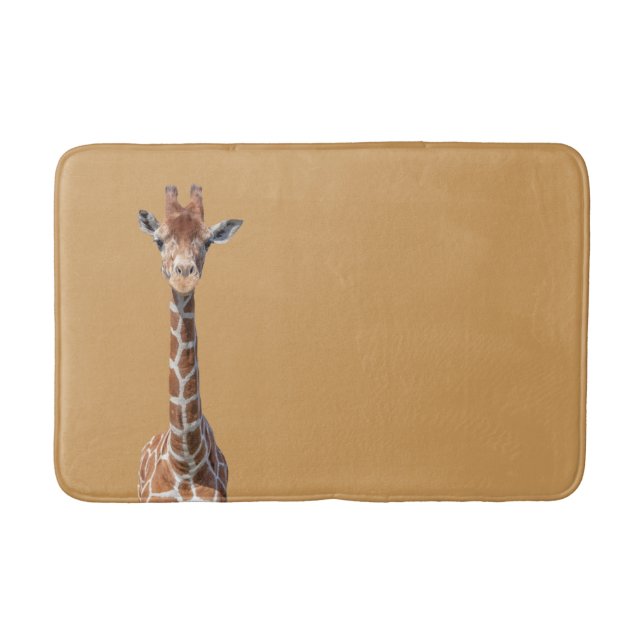 Tapis De Bain Visage mignon de girafe (Devant)