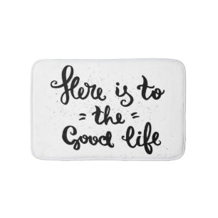 Tapis De Bain Voici à la bonne vie